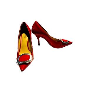 MICHAEL Michael Kors Patent-Leather Pumps $60 (70% OFF)